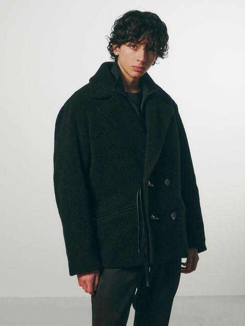 SHEEP BOA COAT  / シープボア コート /  ブラック