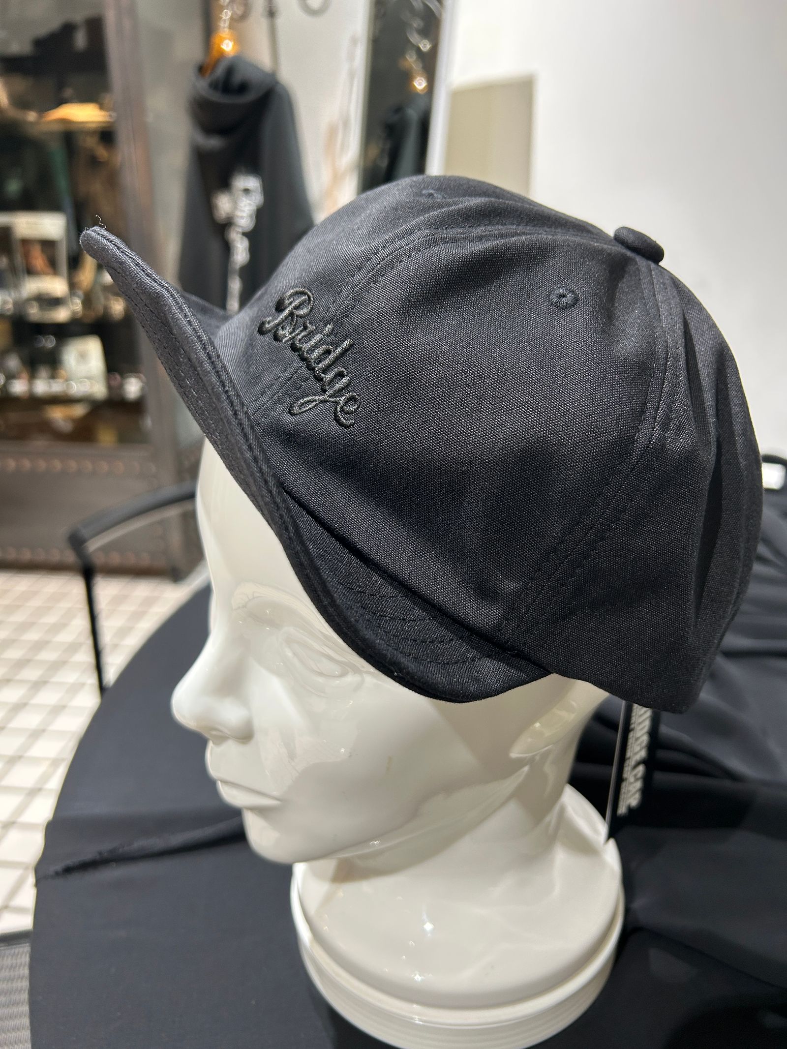 BRIDGE CAP TYPE3 撥水CORDURAブラック【Mighty Shine】