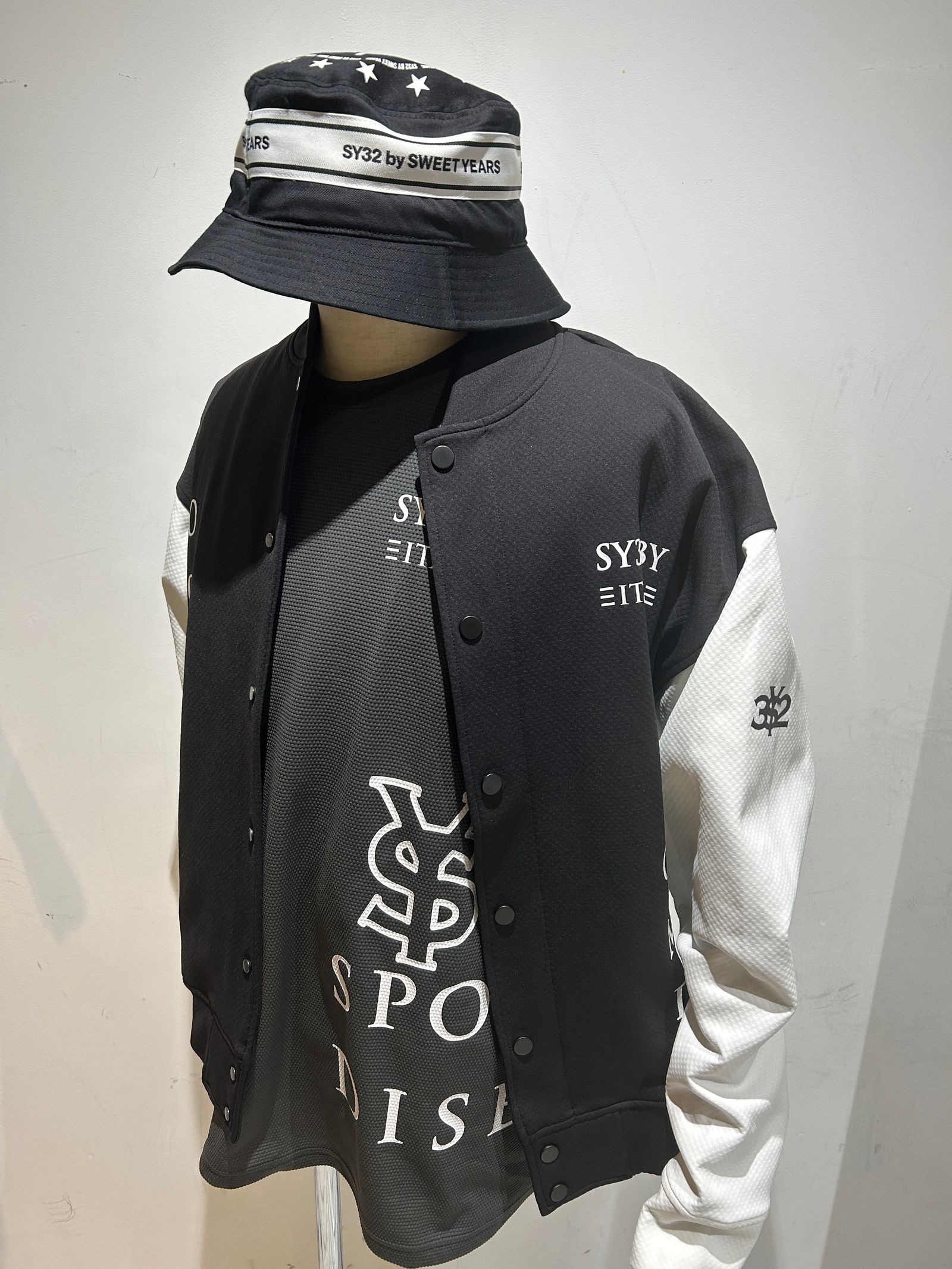 国内発送【SY32 】UNEVEN SEPARATE GRAPHIC L/S TEE UNEVEN SEPARATE GRAPHIC L/S TEE | ALL ITEMS | 【公式】SY32