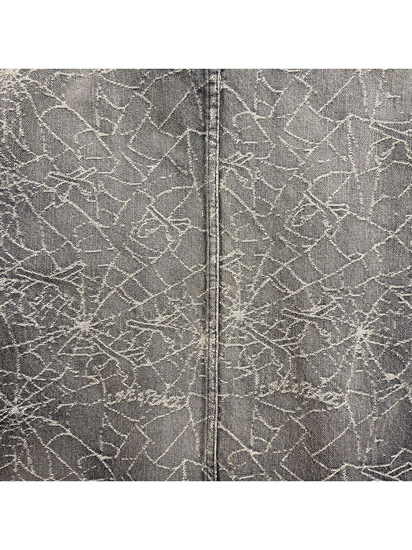 【予約品 3月9日(月) 18:00 締切】SPIDER JAQ HOODIE / リバーシブル スパイダー ジャガード ジップフーディ / ブラック