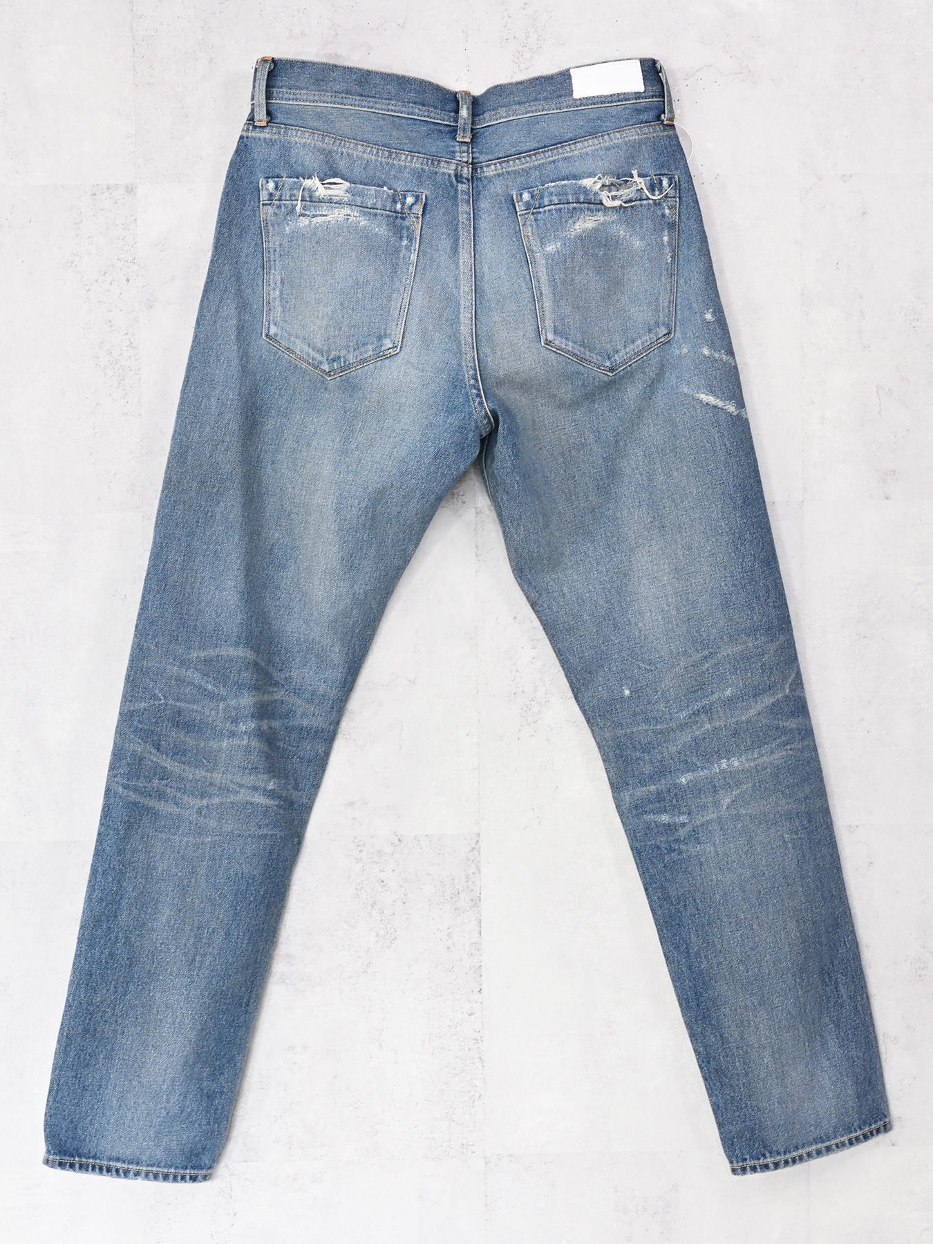 【予約品 9月6日(日) 締切】SCOTT JEANS / ライトオンスヴィンテージジーンズ / インディゴ ユーズド