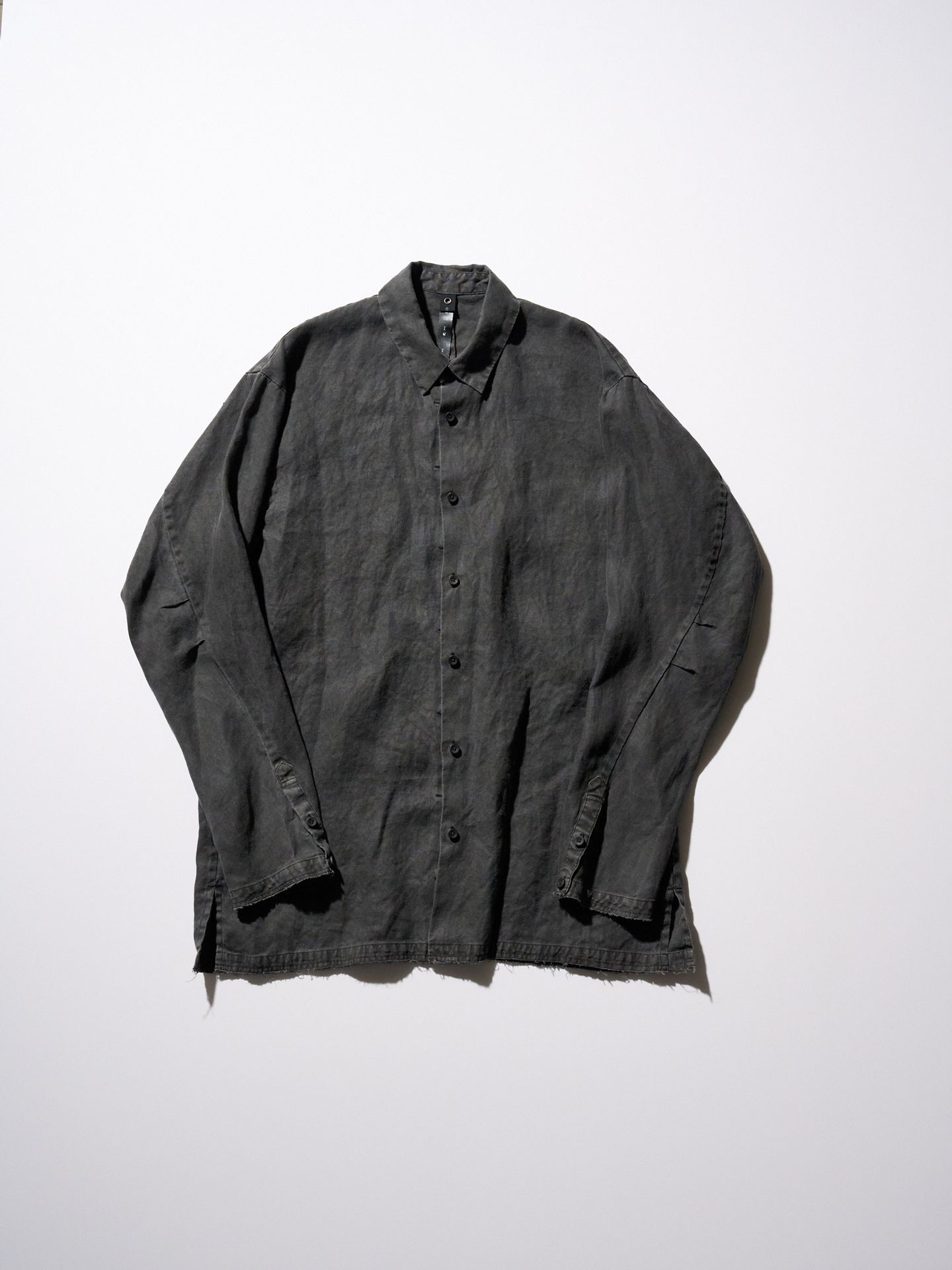 【予約品9月19日 10時締め】 shirt jacket / シャツジャケット / ブラック