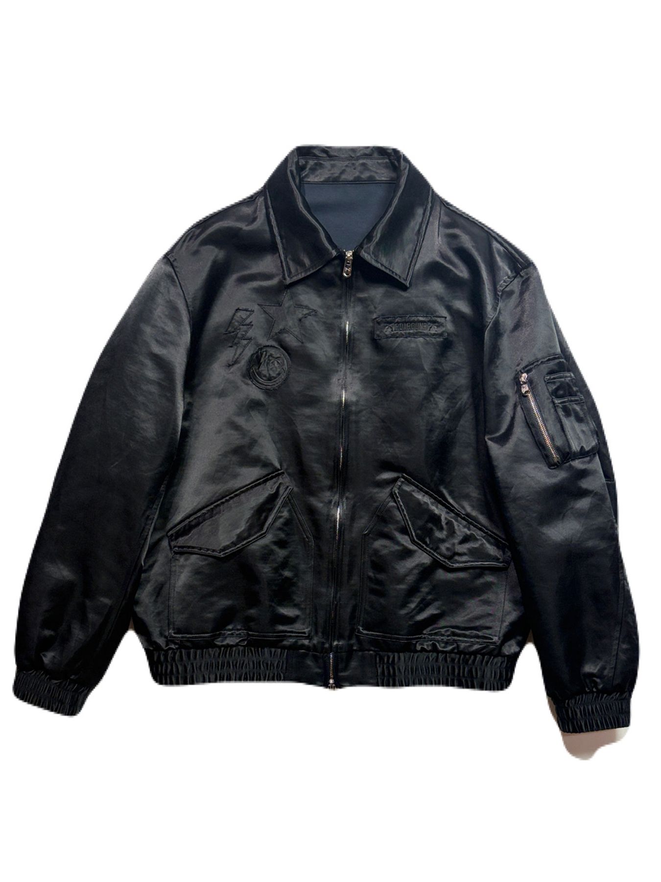【予約品 8月23日(日) 締切】CO/NY JACKET/PATCH / ブラック