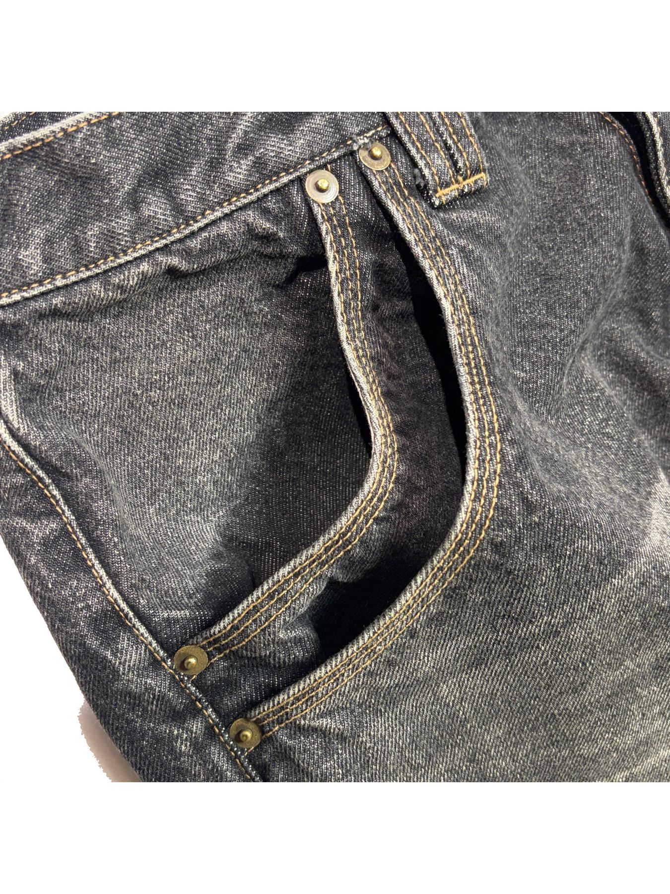 【予約品 3月9日(月) 18:00 締切】VIN/DEN/WIDE USE/BASIC / USED加工 ヴィンテージ ワイド デニム パンツ / ブラック