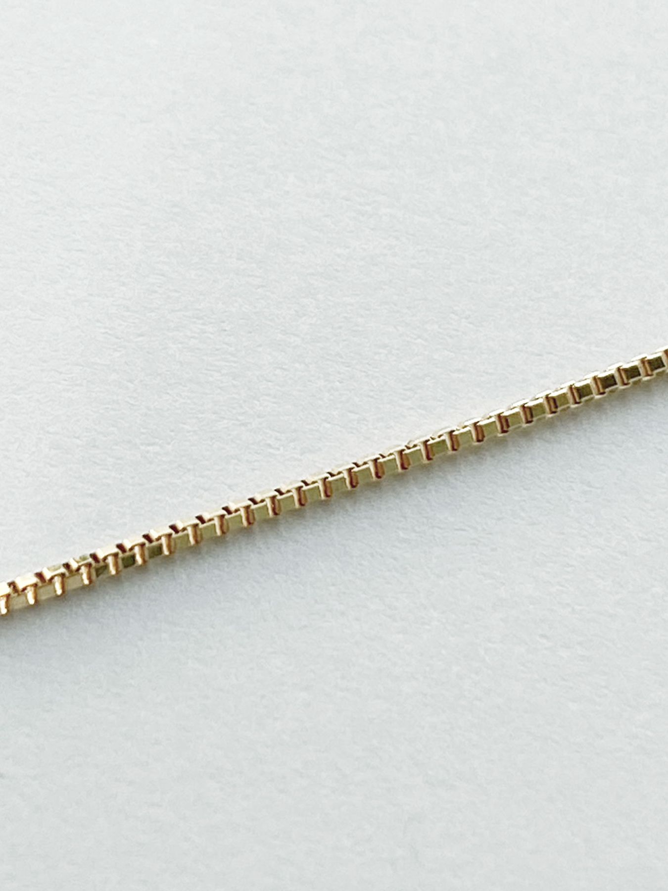 【予約品 10月26日(日) 締切】TIGHT VENETIAN / 10K ベネチアンネックレス / GOLD