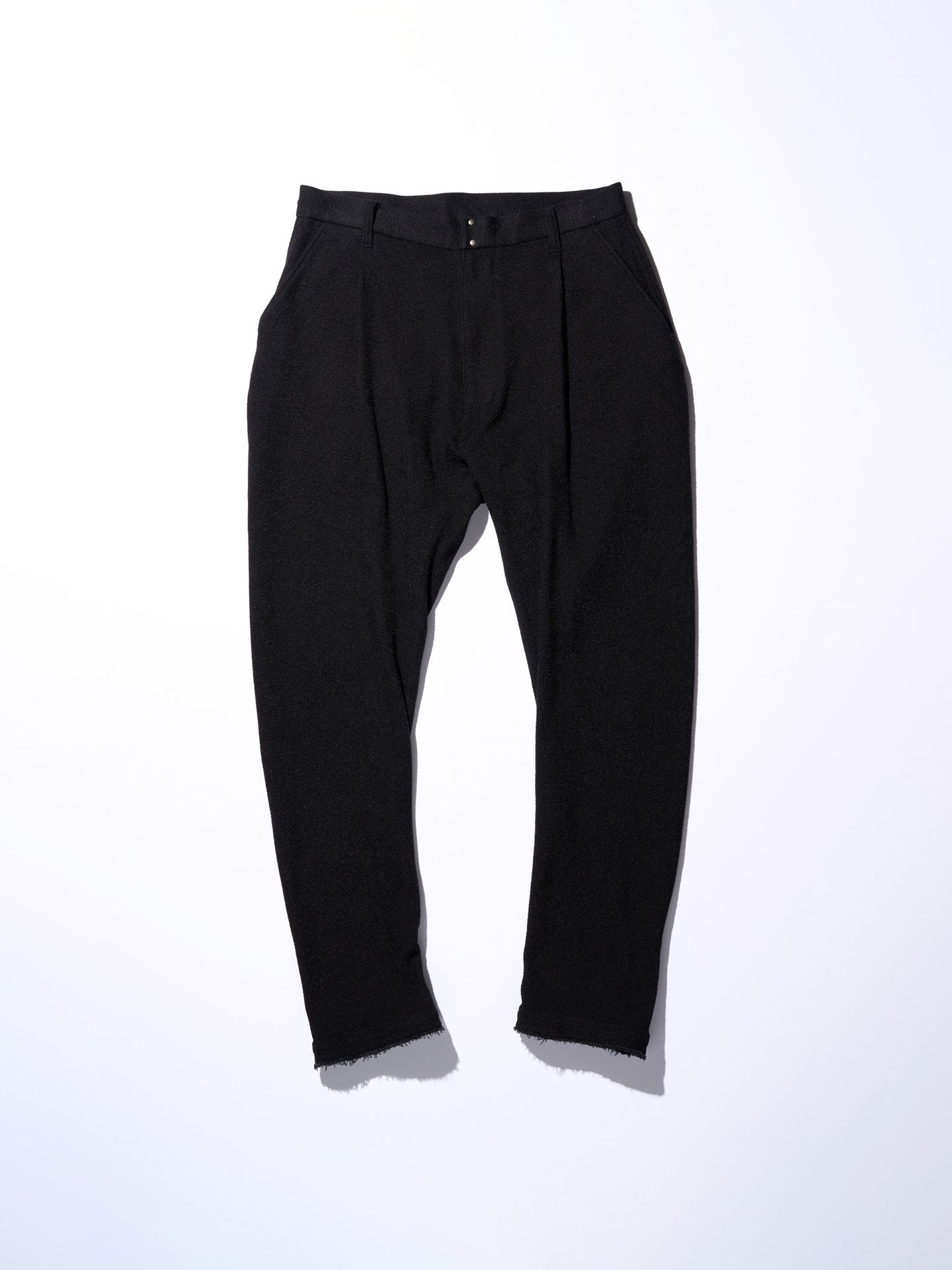 【予約品】 3D banana slacks / スラックス / ダークチャコール