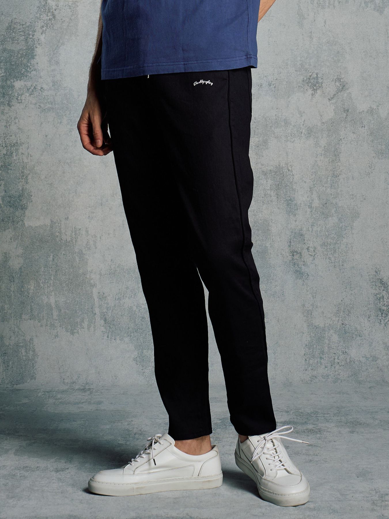 【予約品 1月25日(日) 締切】thin denim easy / シンデニム イージーパンツ / ブラック