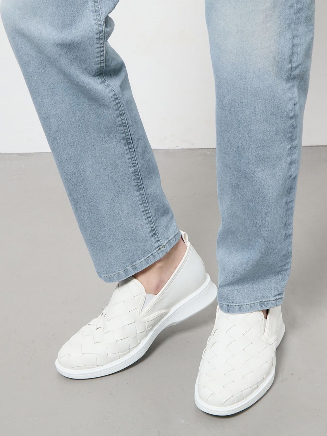 ライトオンスストレッチデニムパンツ / ネイビー【HIDEAWAYS NICOLE】