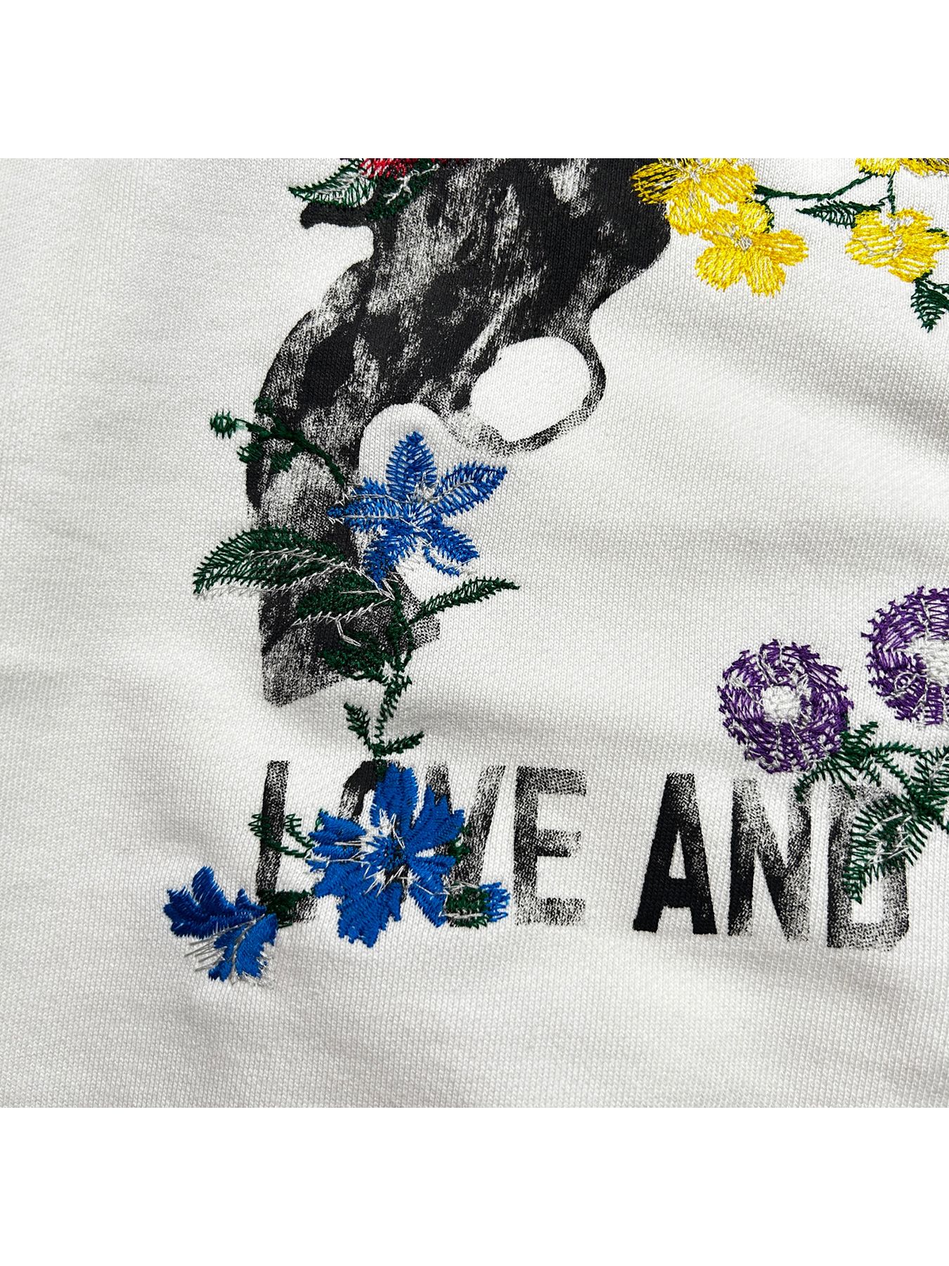 【予約品 8月10日(日) 締切 】FLOWER GUN HOODIE / フラワーガン フーディー / オフホワイト