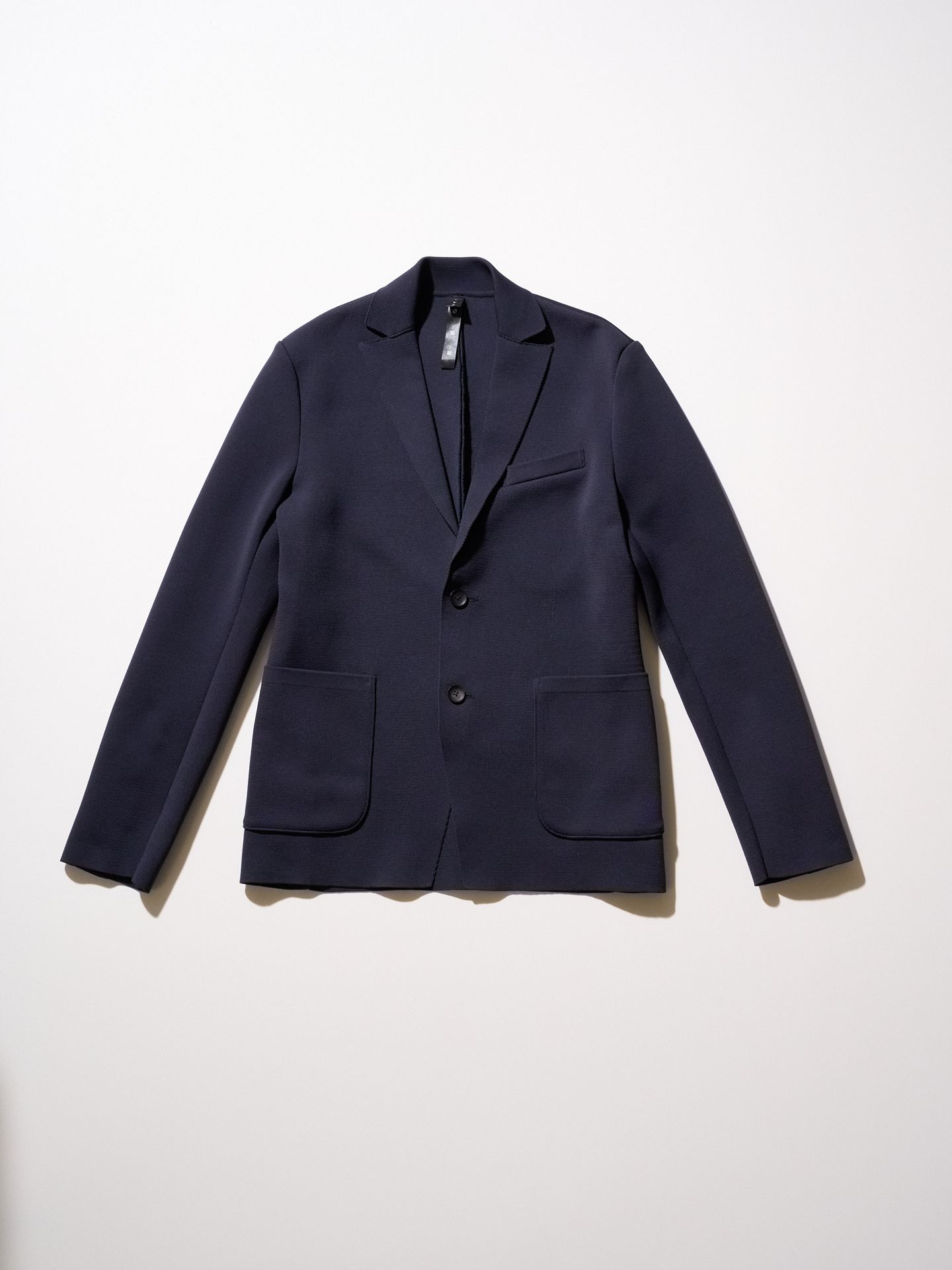 【予約品9月19日 10時締め】 function knit jacket / ニットジャケット / ネイビー