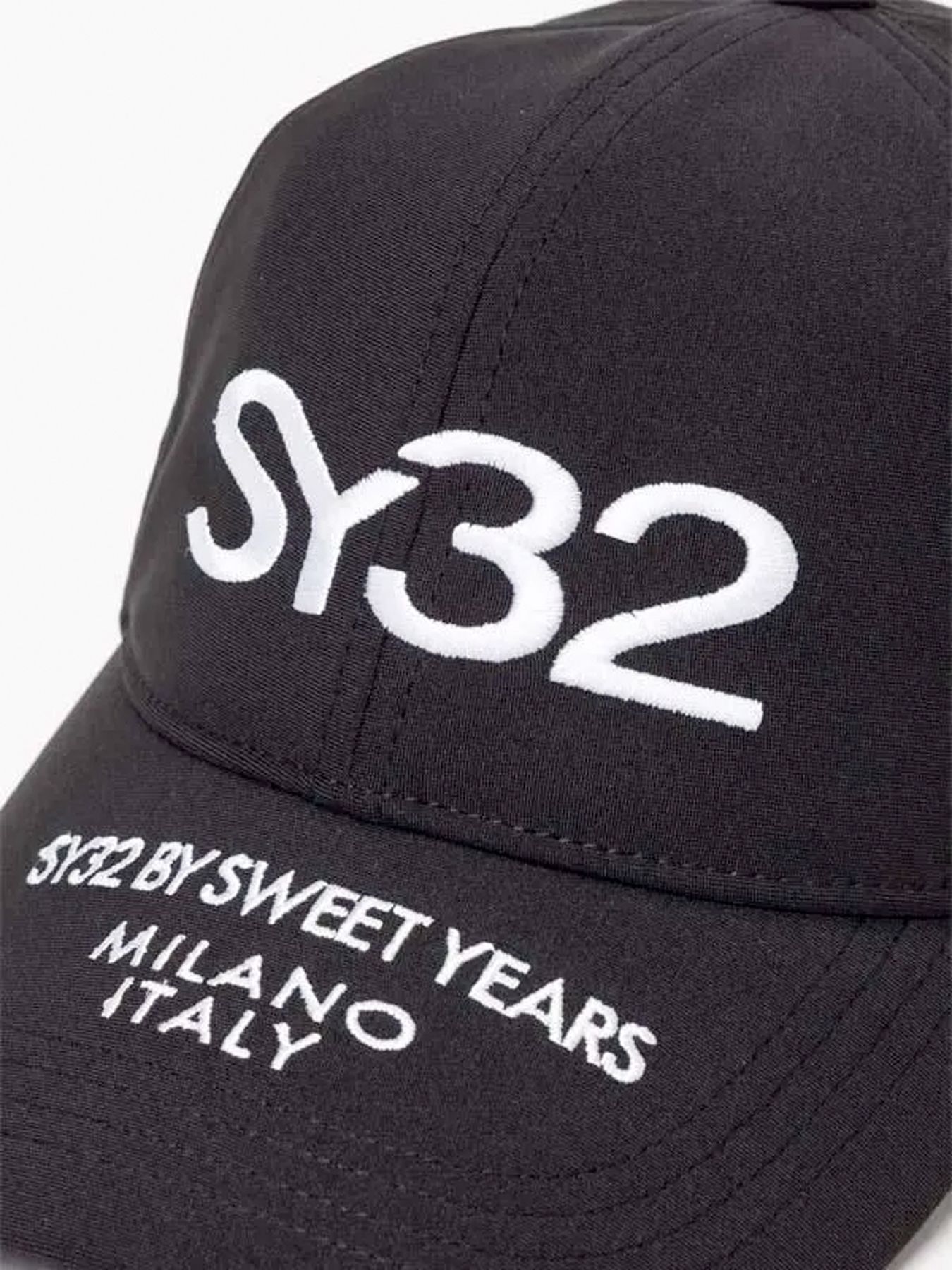 COOL TOUCH CAP / クールタッチ キャップ / ブラック【SY32 by SWEET YEARS GOLF】