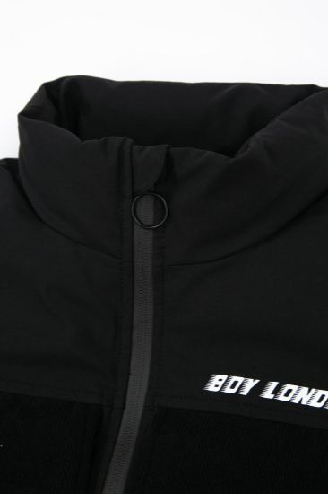BOY EAGLE DOWN VEST/ ブラック 【BOY LONDON】