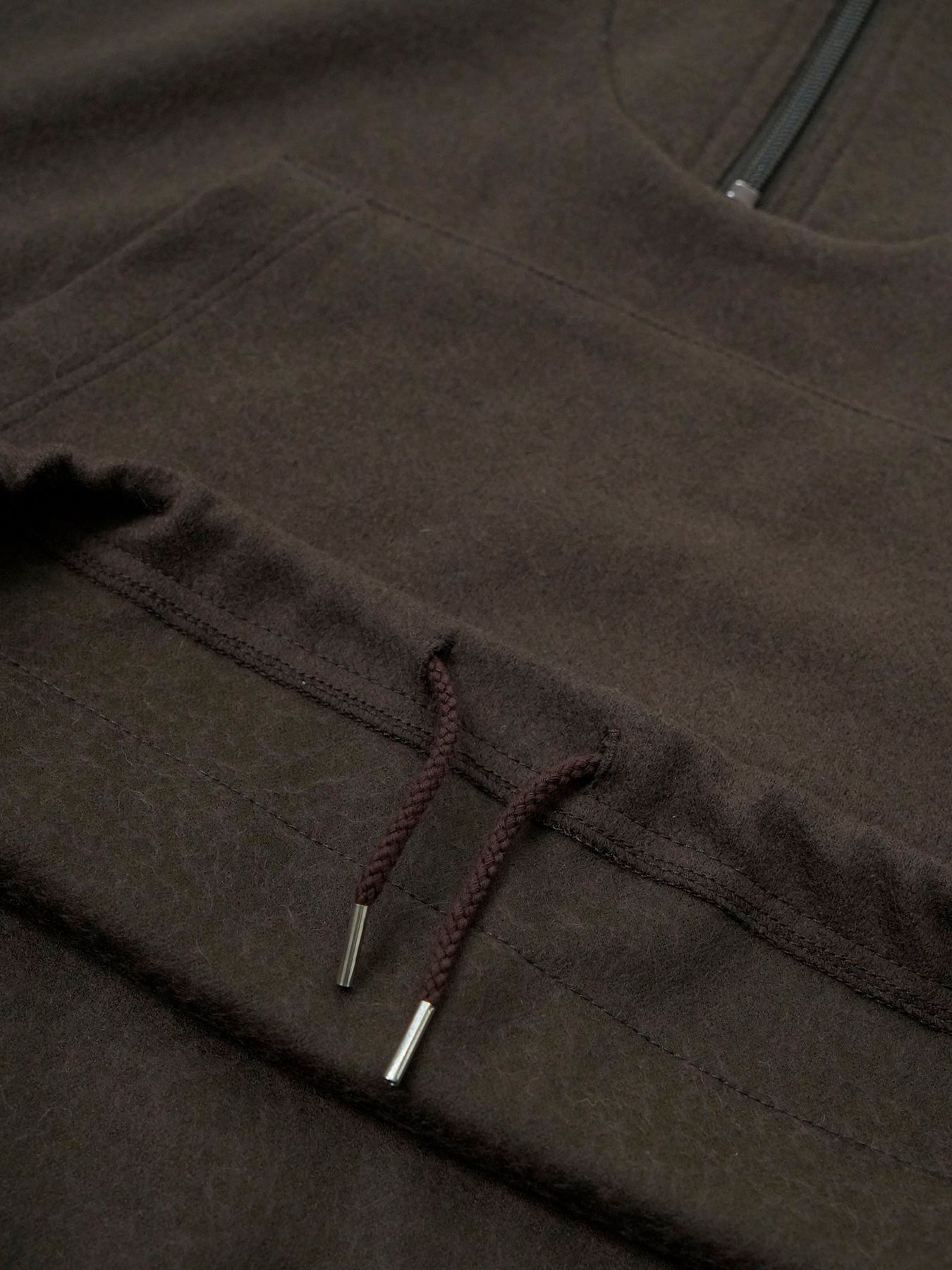 【予約品 】Gaswoolhoodie / パーカー / ブラウン