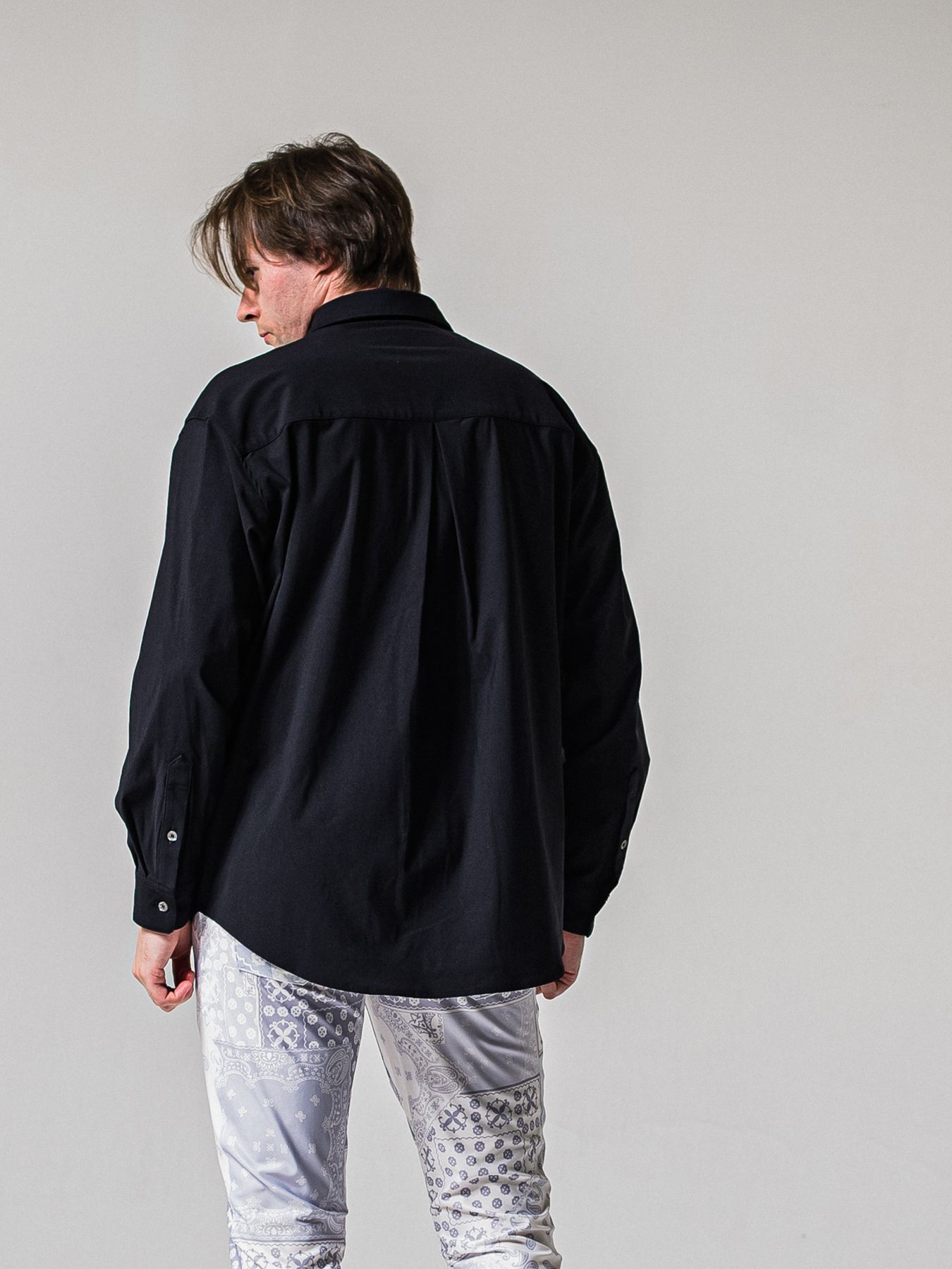 【予約品 11月16日(日) 締切】NYLON JACK SHIRTS / ナイロン ジャックシャツ / ブラック