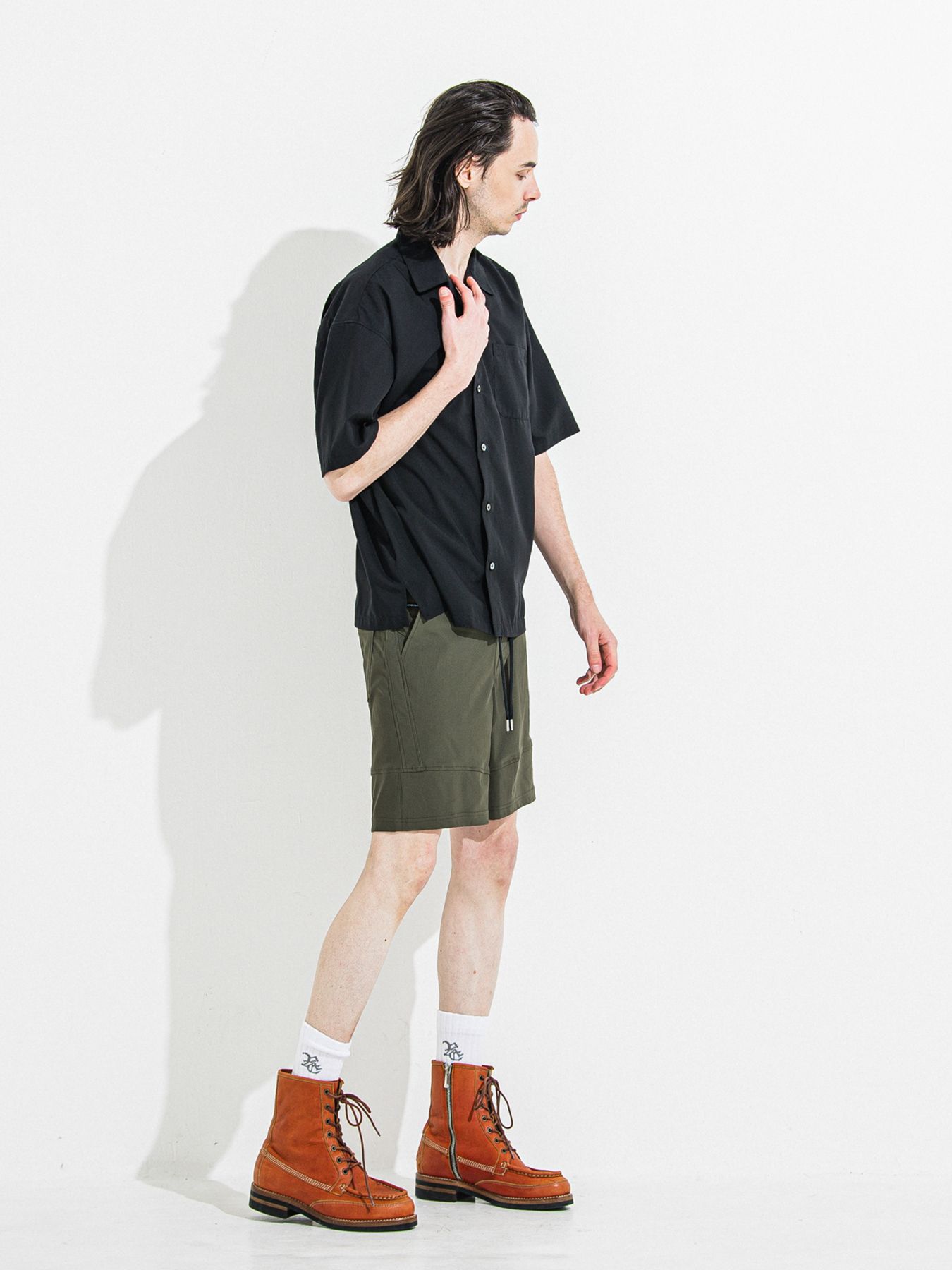 【予約品 】TYLER NYLON SHORTS / タイラー ナイロンショーツ / カーキ