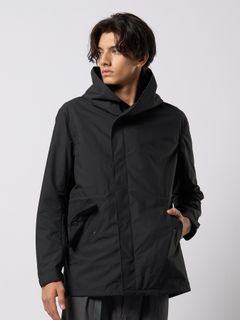 【予約品 9月23日(火) 締切】wrap field parka / ラップフィールドパーカ / ブラック