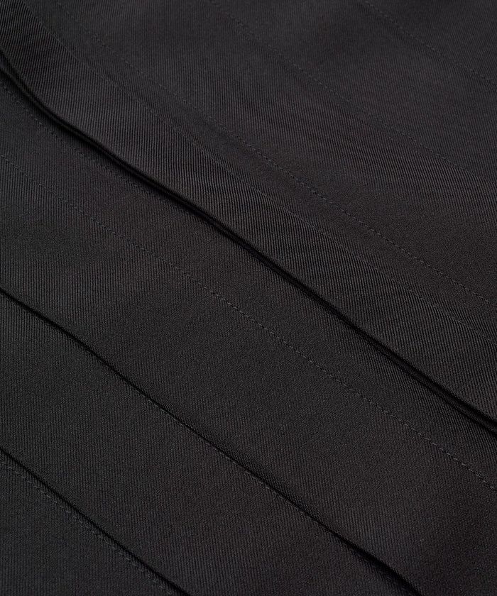 2WAYフライフロントタックシャツ BLACK