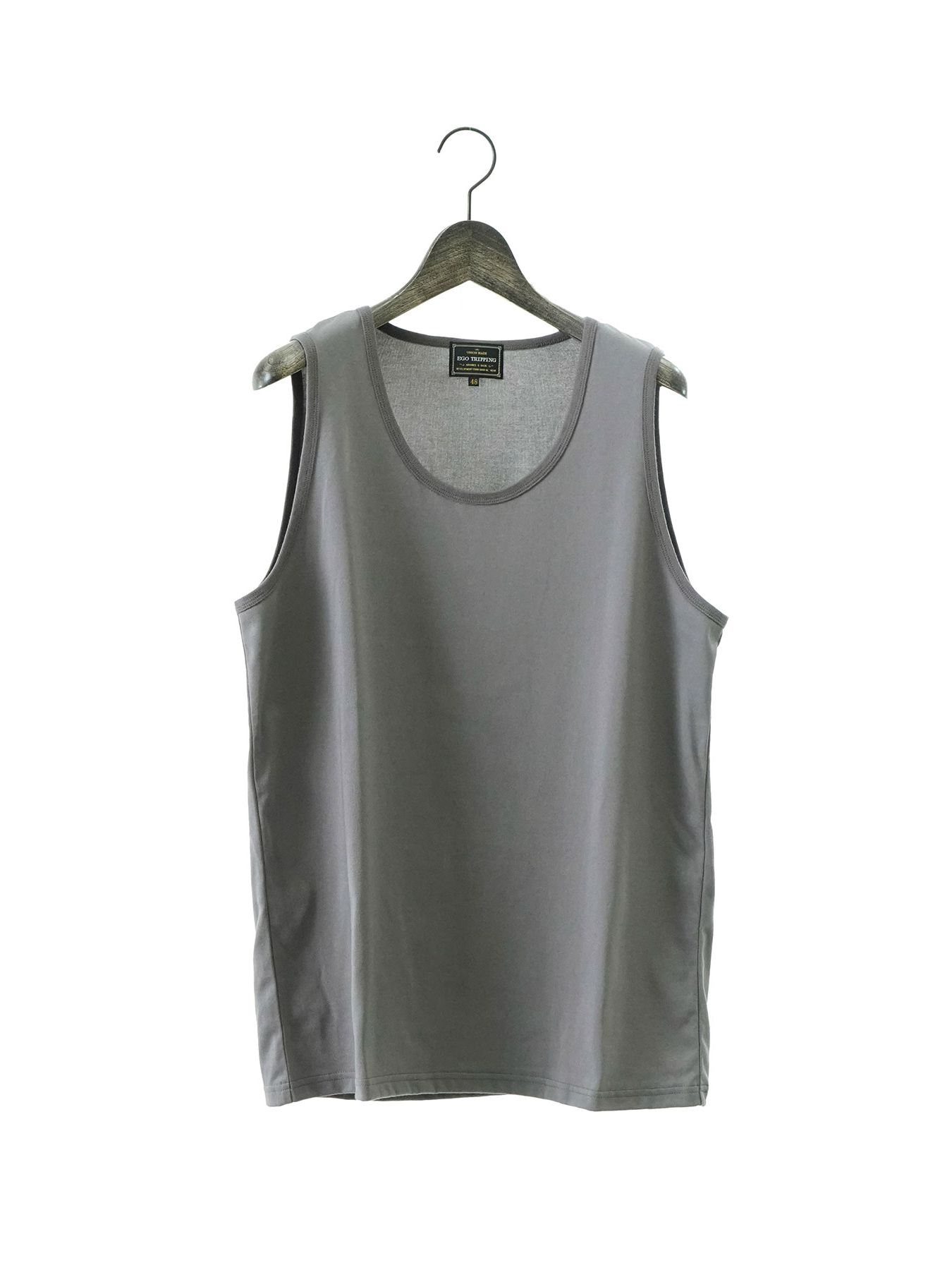 《予約品》 SMOOTH TANK / タンクトップ / チャコール