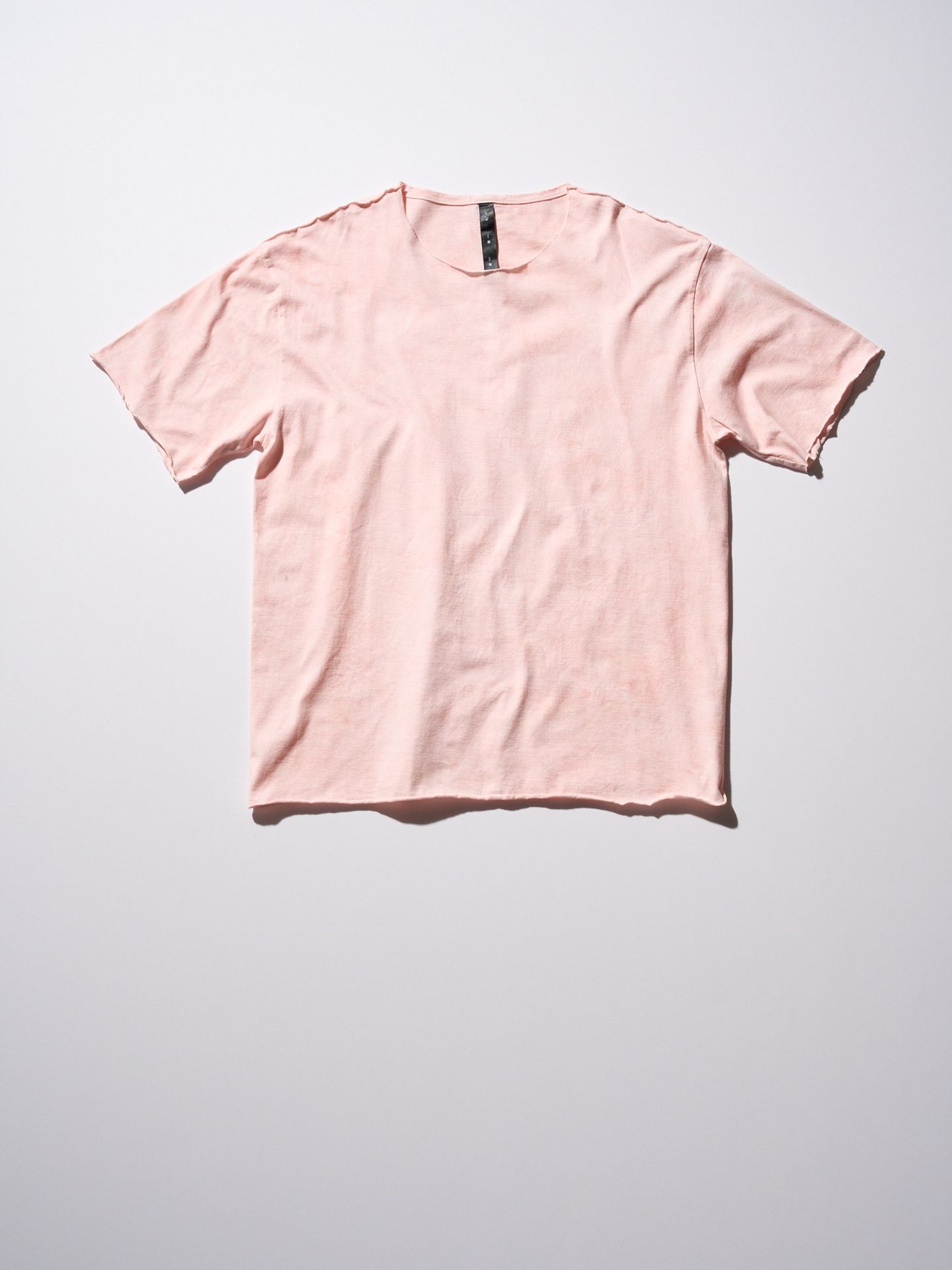 spec dye cut-off S/S  / Tシャツ / ピンク