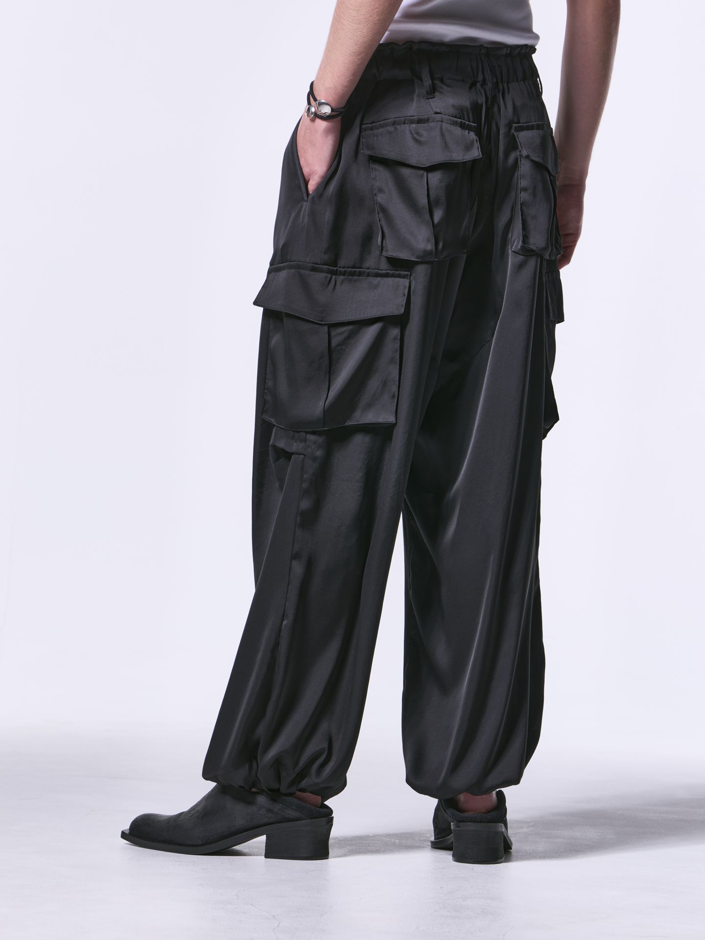 kiryuyrik - 《予約品》 WideCargoPants / サテンワイドカーゴ