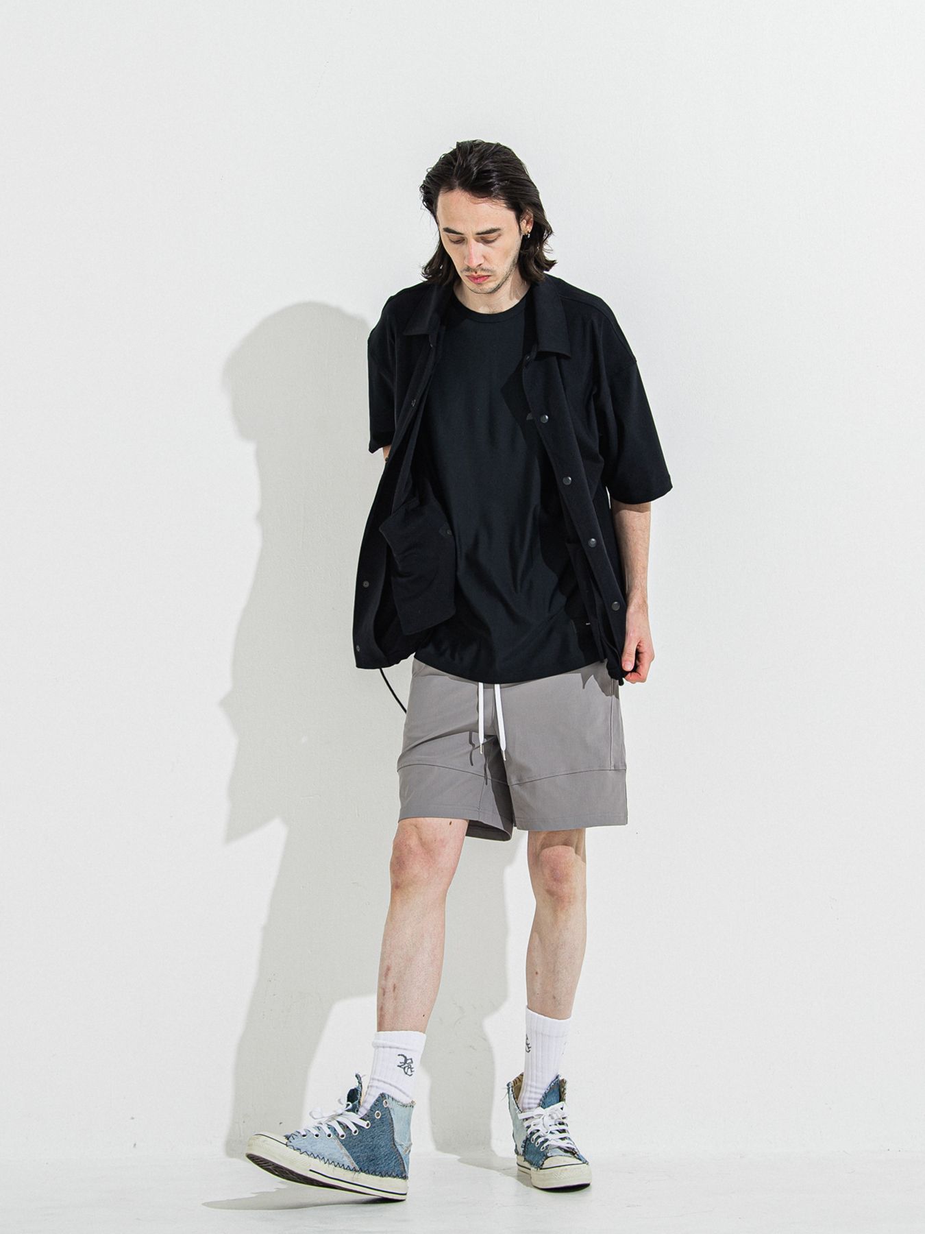 【予約品 】TYLER NYLON SHORTS / タイラー ナイロンショーツ / グレー