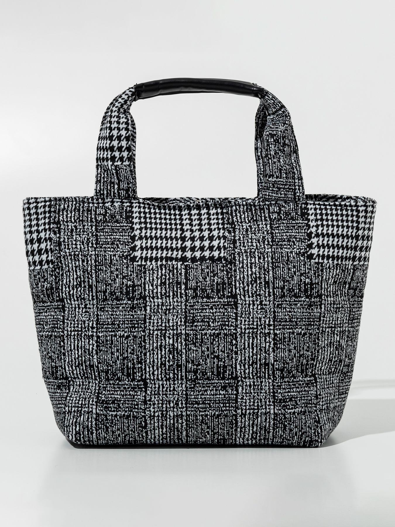 HOUNDSTOOTH LUNCH BAG / ブラック