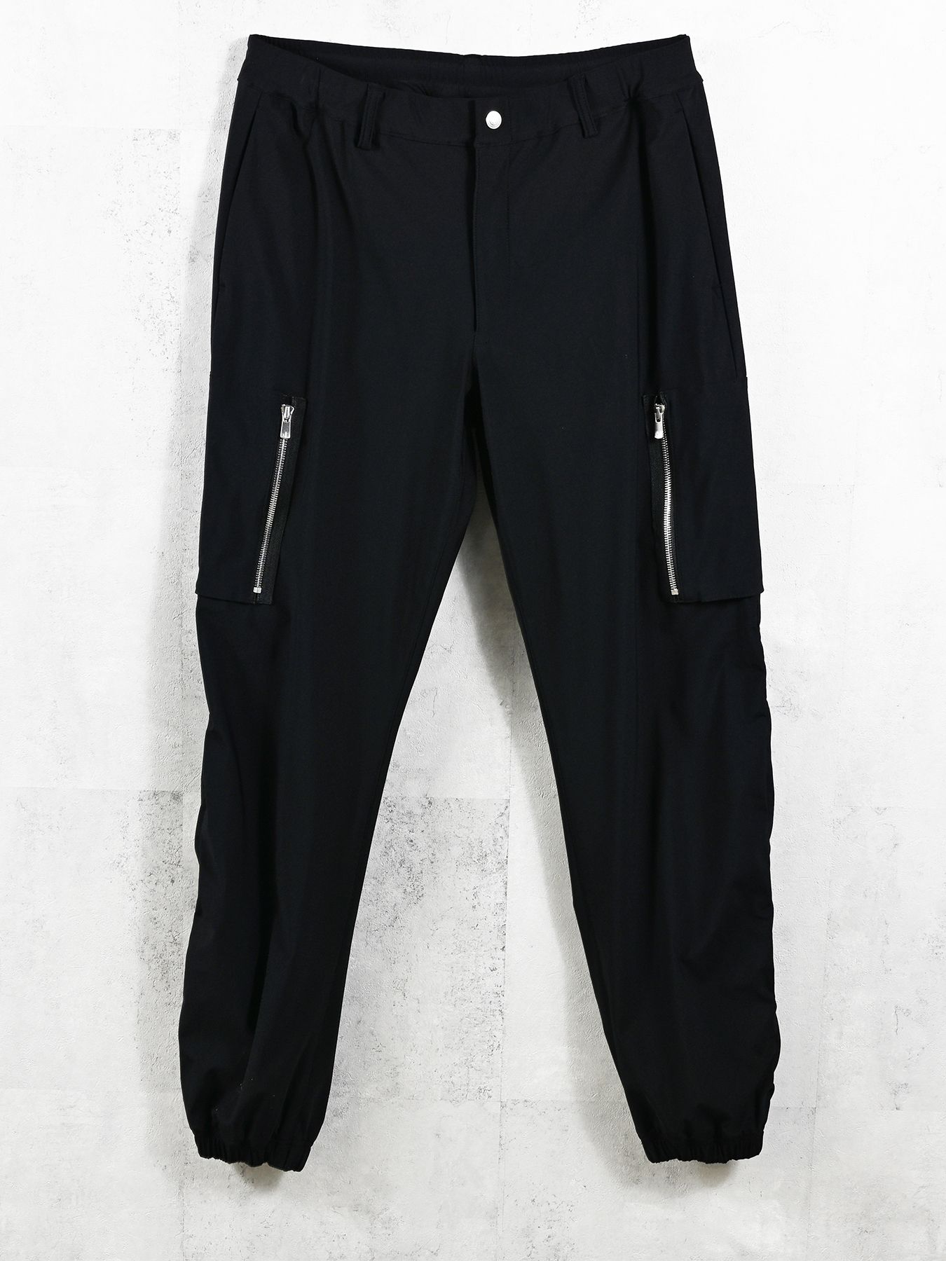 【予約品 2月15日(日) 18:00 締切】DAVID NYLON CARGO PANTS/ ミリタリーナイロンカーゴパンツ / ブラック
