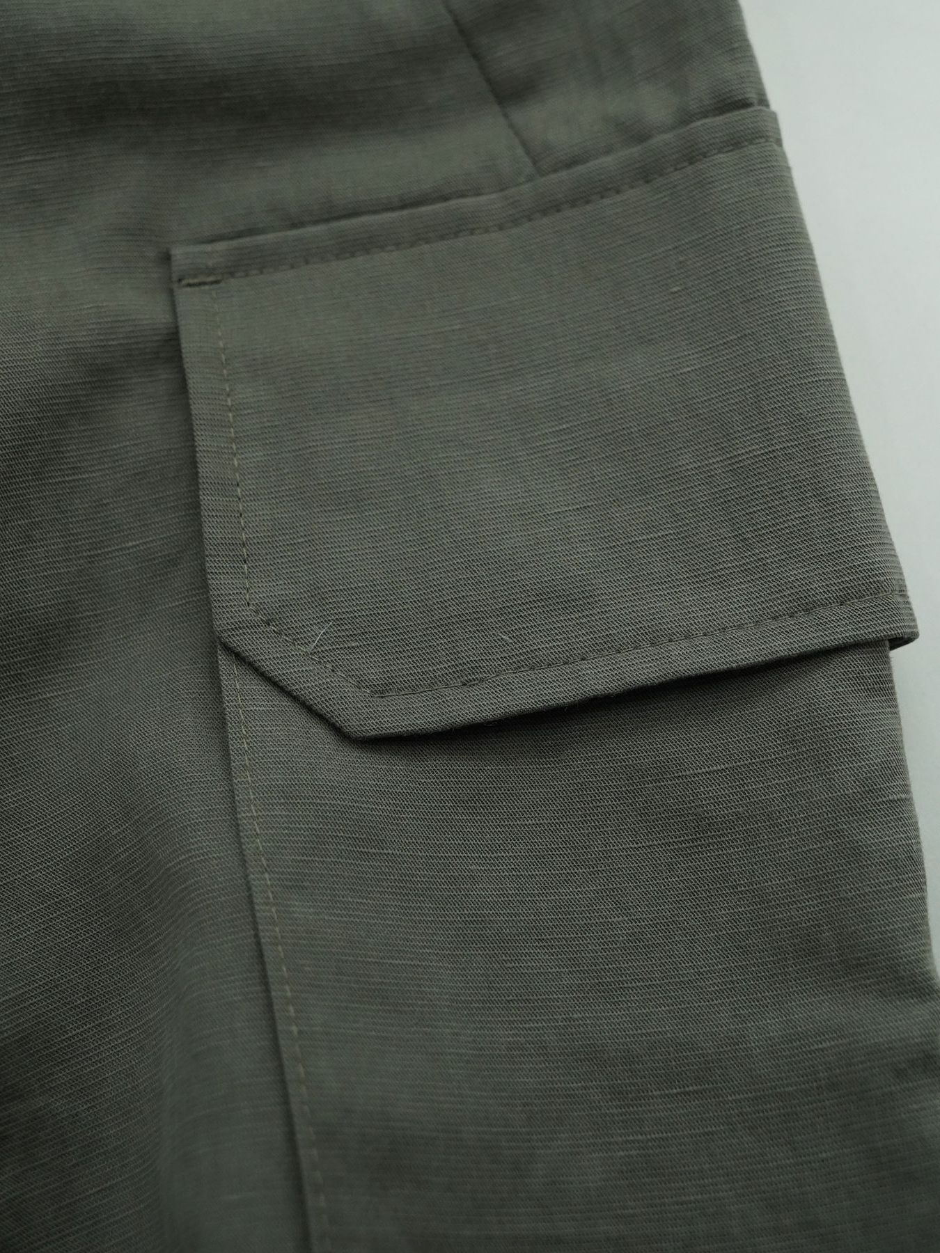 【予約品 10月26日(日) 締切】M47LINENCARGO / ミリタリーカーゴパンツ / moku.GRAY