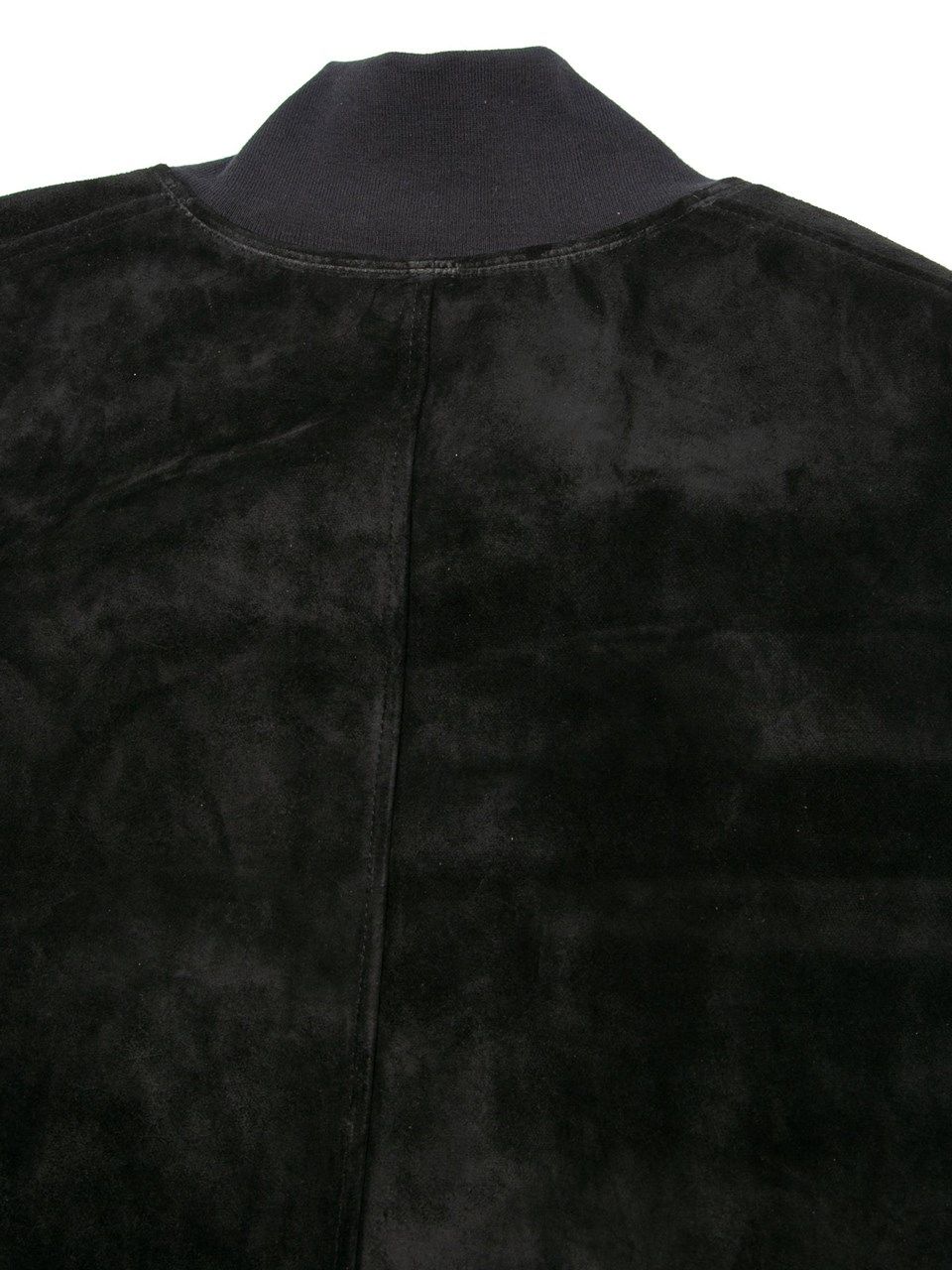 《予約品》 Suede Horse hide Blouson  CRANK / ホーススエード ブルゾン / ブラック 【STRUM】9月以降入荷予定