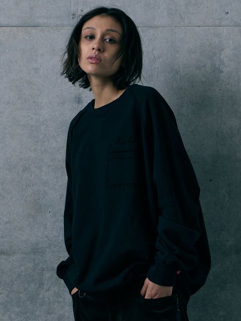 EXOFORM SWEAT / クルーネックスウェット / BLACK