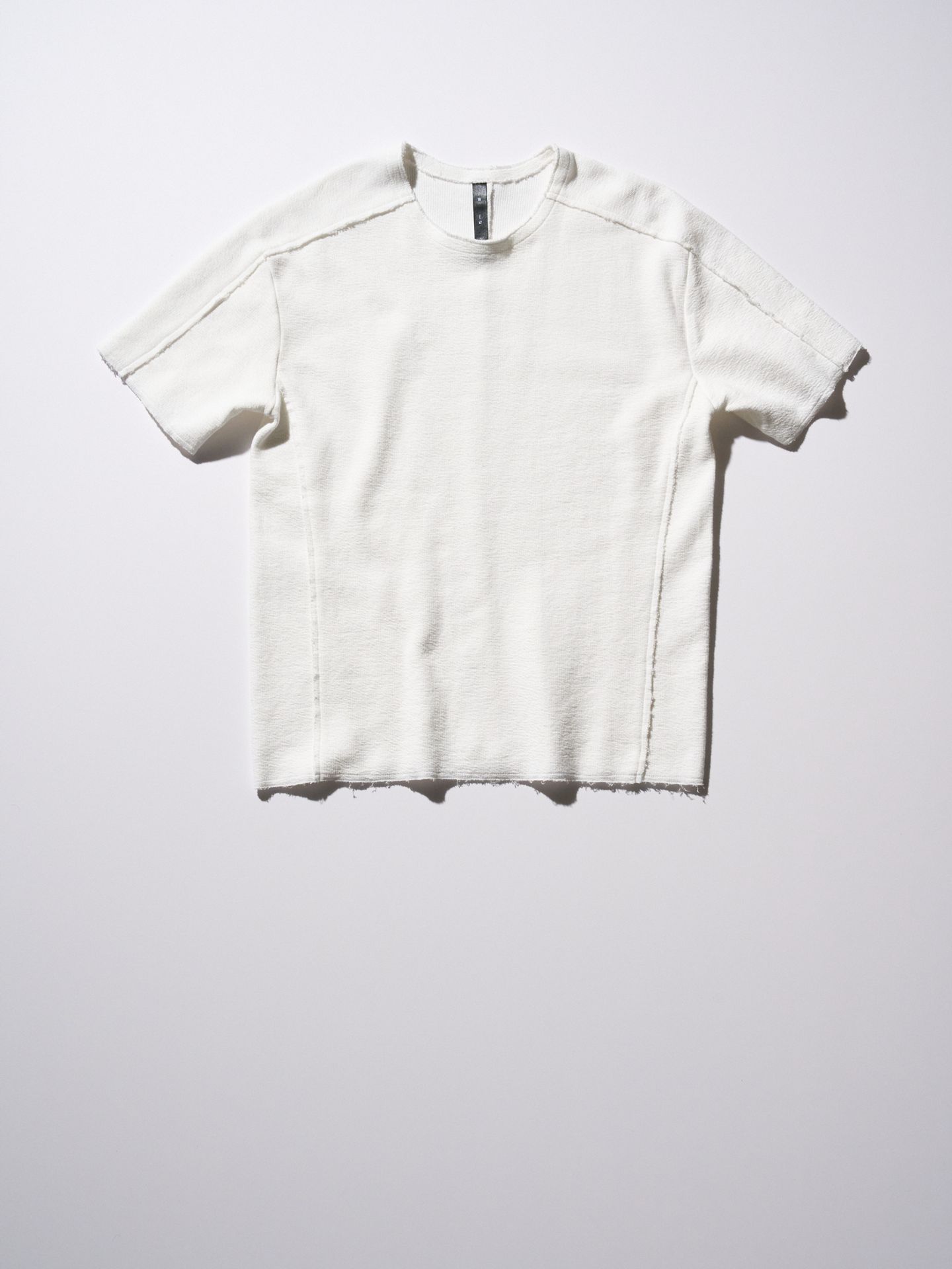 【予約品9月19日 10時締め】 cut-off Tee  / Tシャツ / ホワイト