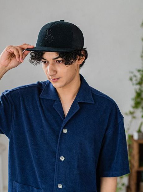 《予約品3月3日18：00締め》 ID BB MESH CAP / キャップ / ブラック