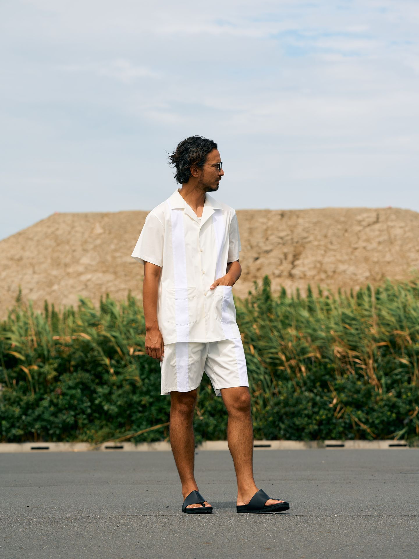 【予約品9月19日 10時締め】 cuba shorts / キューバショーツ / ホワイト