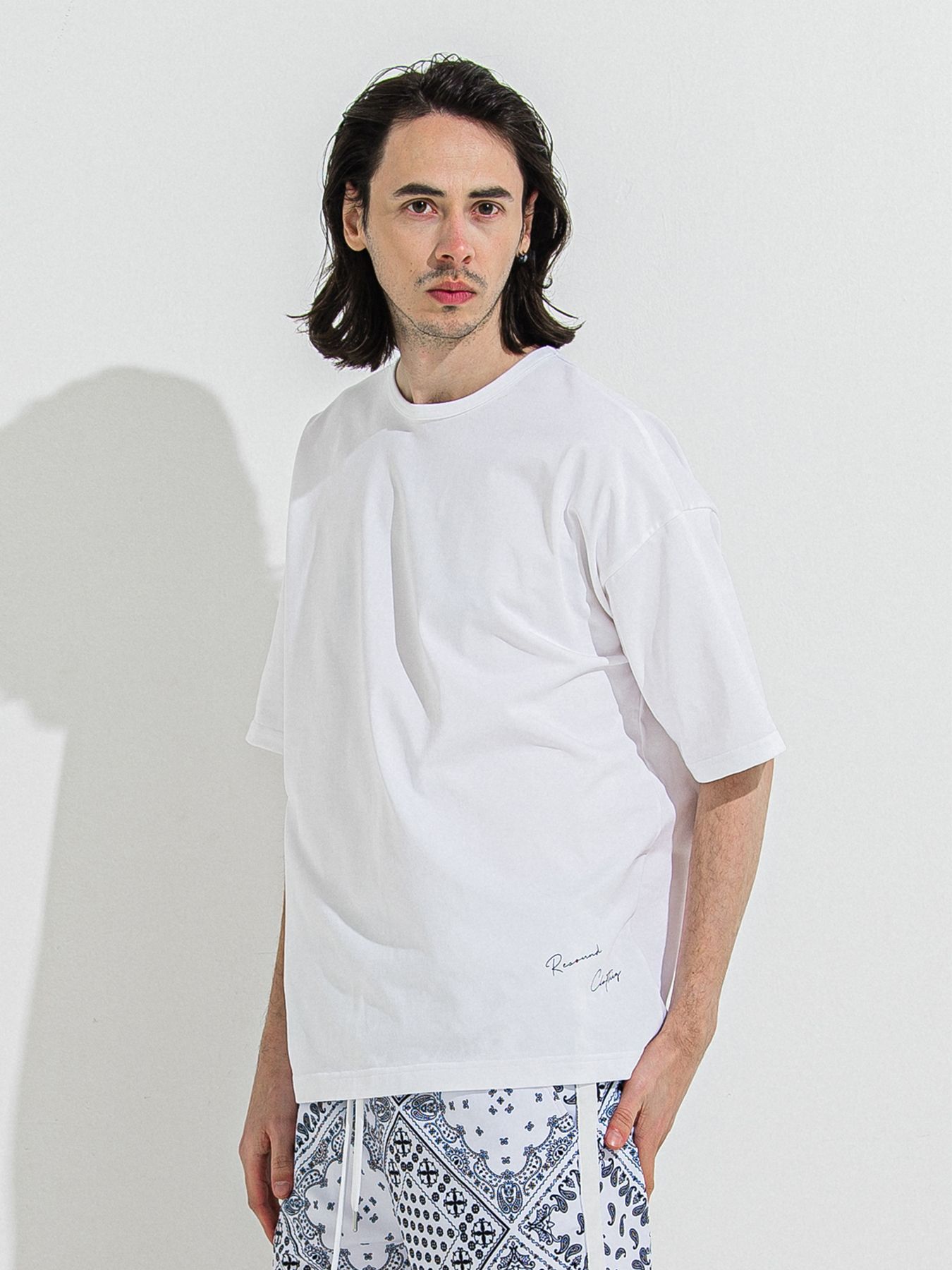 【予約品 】YOAKE PHOTO OVER TEE /  フォトオーバーサイズTシャツ / ホワイト