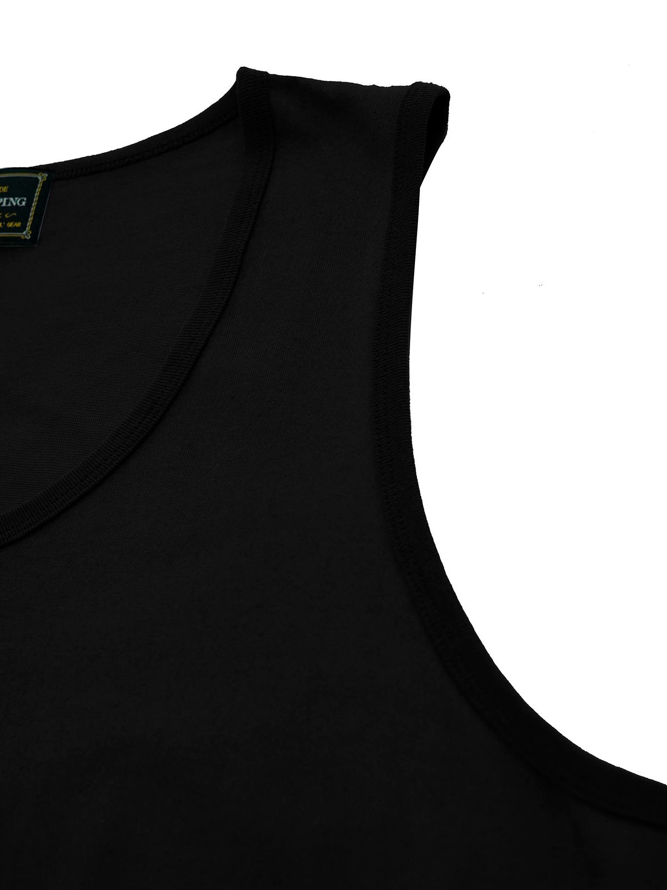 【予約品 11月9日(月) 締切】SMOOTH TANK / スムースタンクトップ / ブラック
