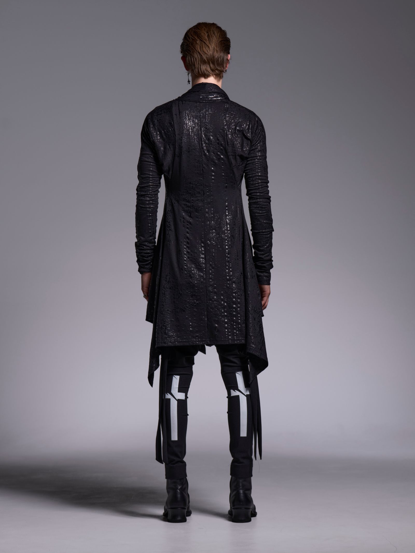 【予約品 1月4日(日) 締切】Dolman Flare Cardigan / ドルマンスリーブ フレアカーディガン / ブラック