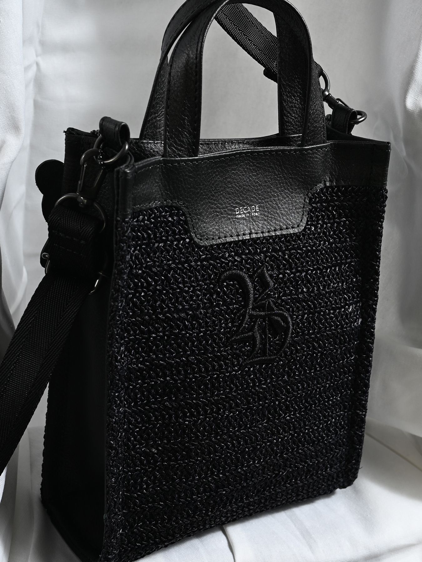 MESH MINI TOTE BAG / メッシュミニトートバッグ / ブラック