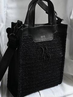MESH MINI TOTE BAG / メッシュミニトートバッグ / ブラック