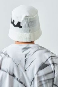 ACANTHUS×muta MARINE / アカンサス×ムータマリン / ハット / muta Logo Knit Bucket Hat / WHITE