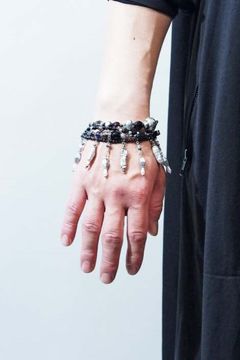 Necromancer ネクロマンサー Bracelet ブレスレット / BLACK 【Ranunculus】