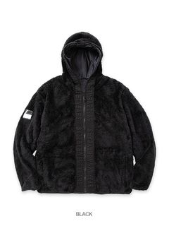 BOA FLEECE JACKETパーカーブルゾン BLACK【SY32 by SWEET YEARS】