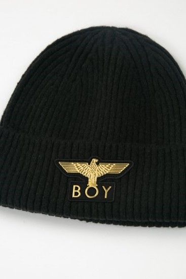 BOY EAGLE BEANIE / GOLD 【BOY LONDON】