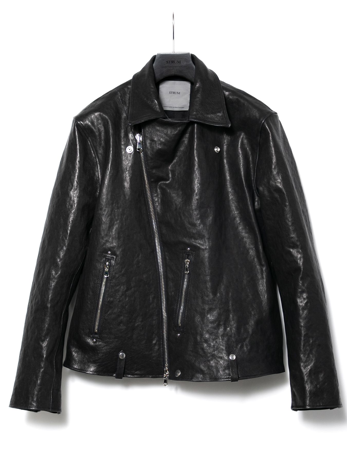 【予約品 4月6日(月) 締切】《Grand Fit》Pit Vegetable Full Tanned Shrunken Horsehide Double Riders / フルタンニン ピット鞣し シュリンク ホース ハイド ダブルライダース / HI-FLYER