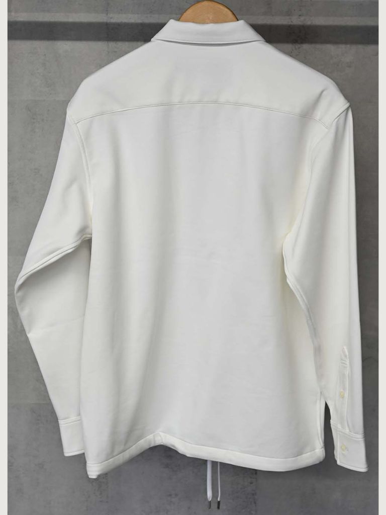 PULLOVER jersey shirt / ジャージブルシャツ / ホワイト