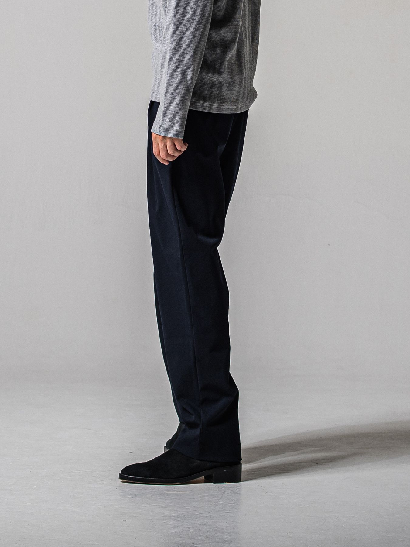 【予約品 11月16日(日) 締切】BEN PANTS / ワイドルーズパンツ / ネイビー