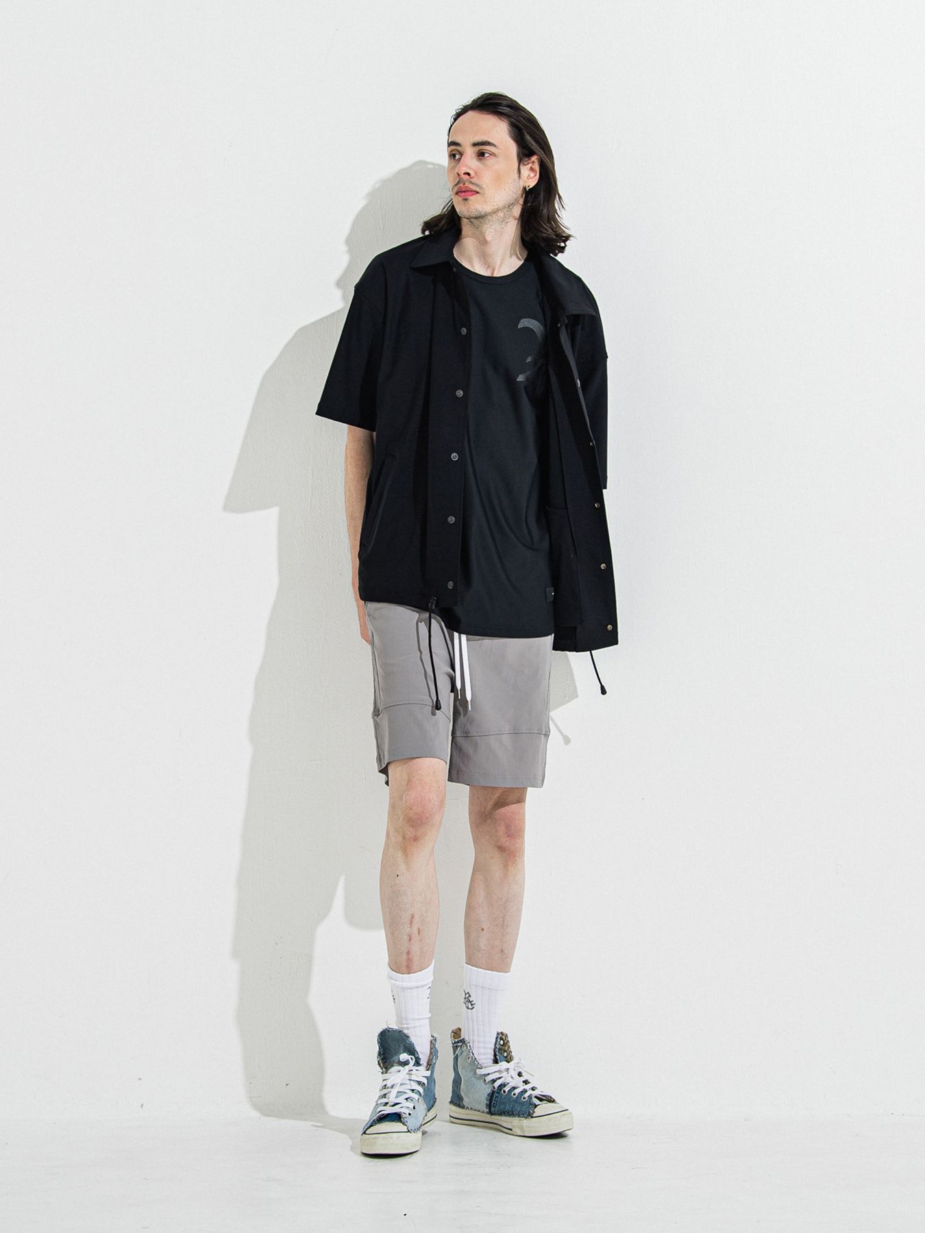 【予約品 】TYLER NYLON SHORTS / タイラー ナイロンショーツ / グレー