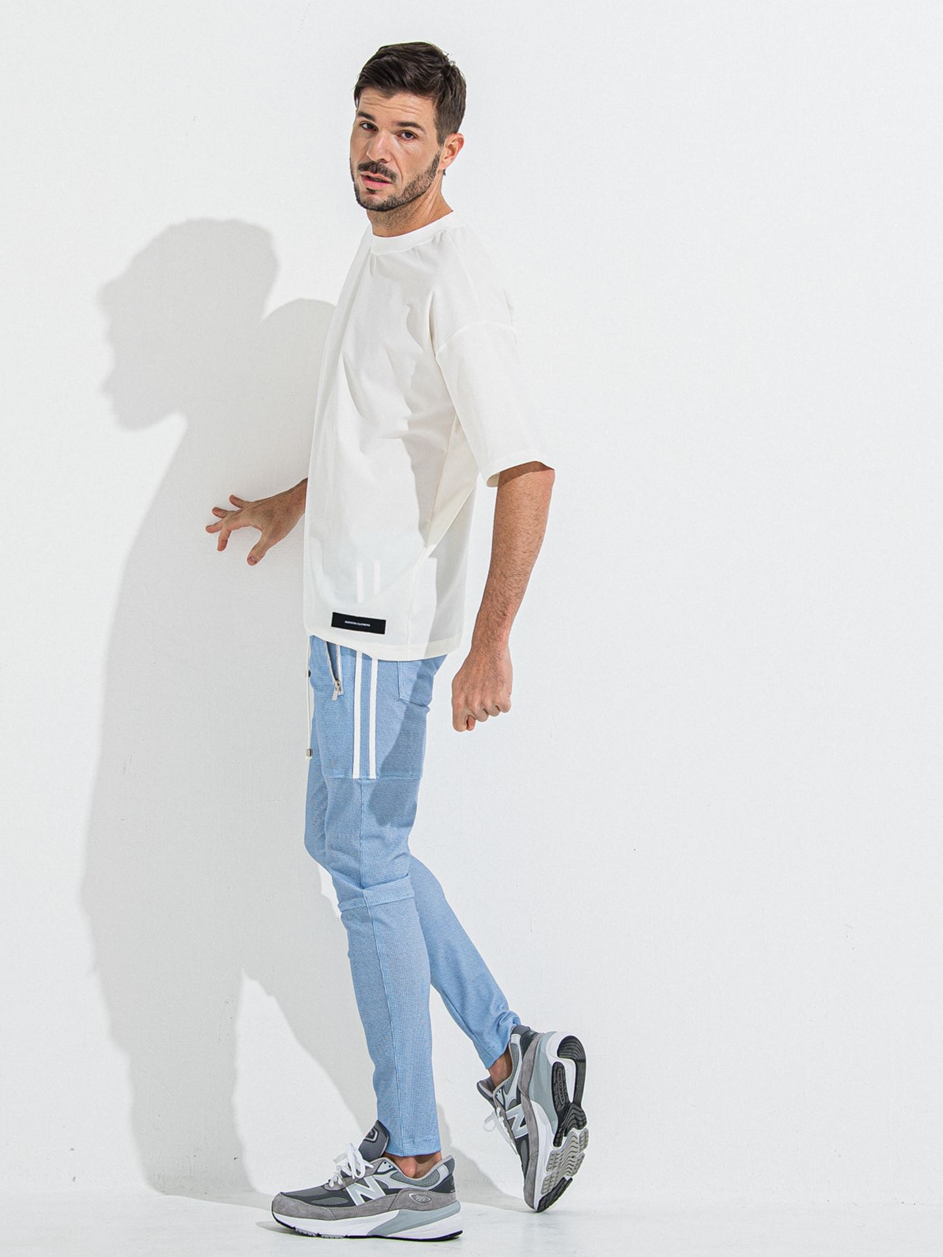 【予約品 】Johnson LINE PT / ジョンソンラインパンツ / チェックサックス