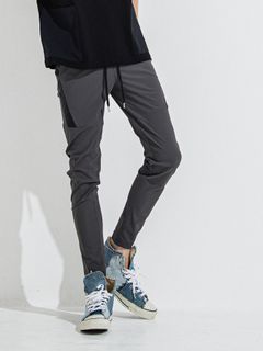 【予約品 】TYLER NYLON PANTS / タイラーナイロンパンツ / チャコール