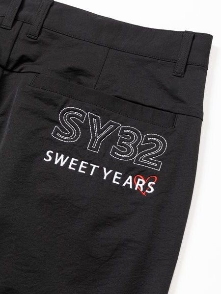 MULTI FUNC SUMMER PANTS / ブラック 【SY32 by SWEET YEARS GOLF】