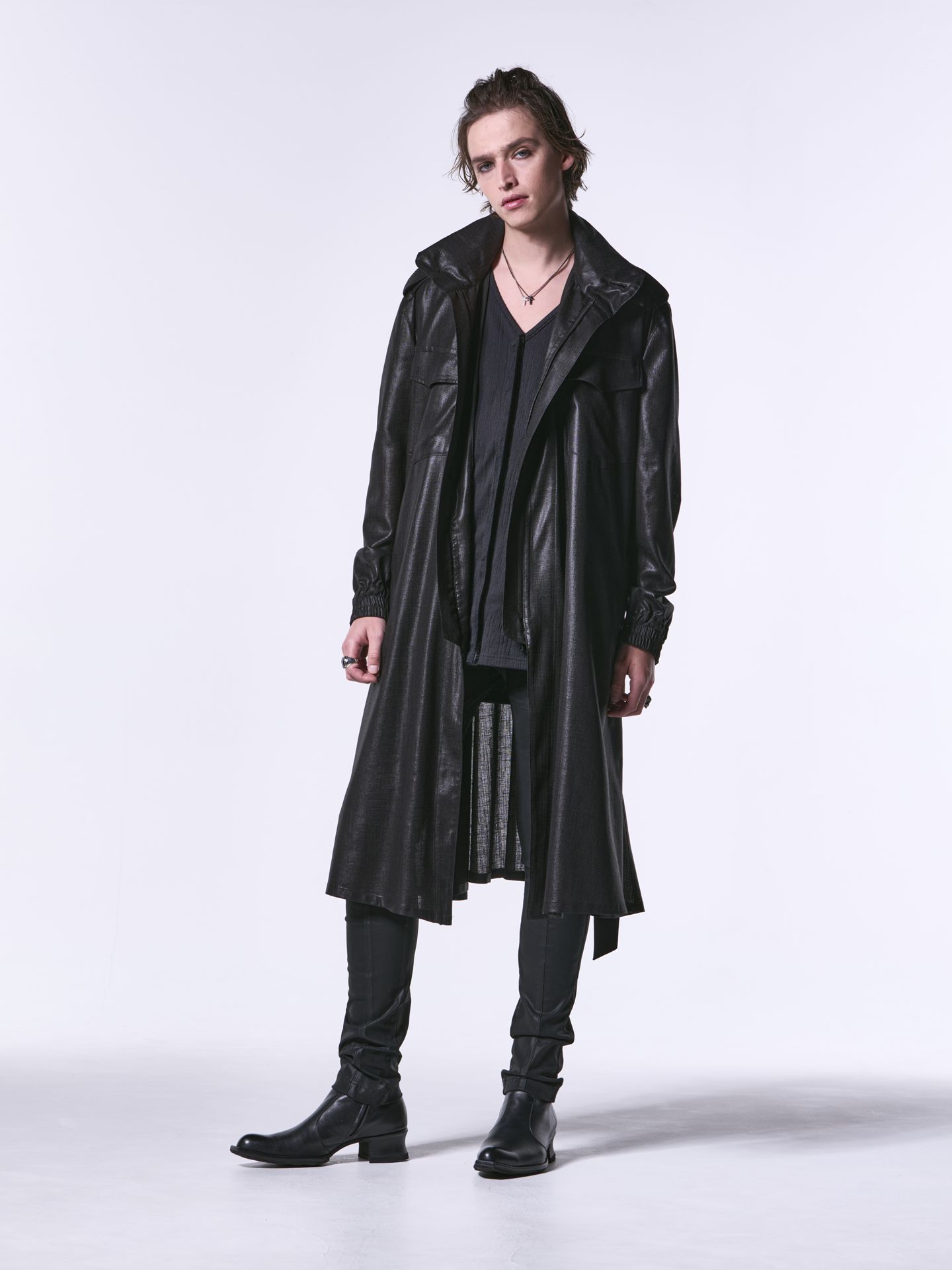 《予約品》Siler Slab M65DrapeCoat / ドレープコート / ブラック